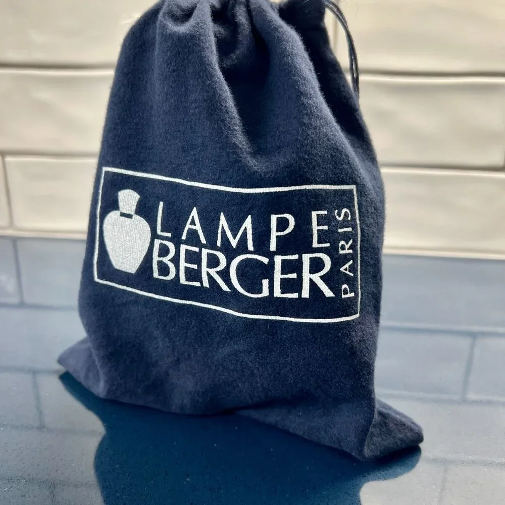 Vintage Lampe Berger Paris Pink Fragrance Diffuser & Bag